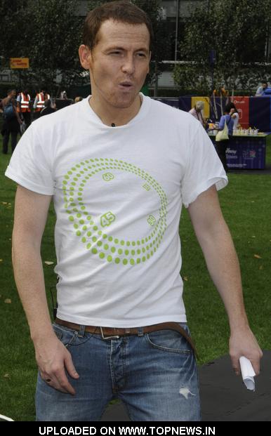 Joe Swash at Cadbury Spots v Stripes: Minute to Win It Photocall Joe Swash at Cadbury Spots v Stripes: Minute to Win It Photocall